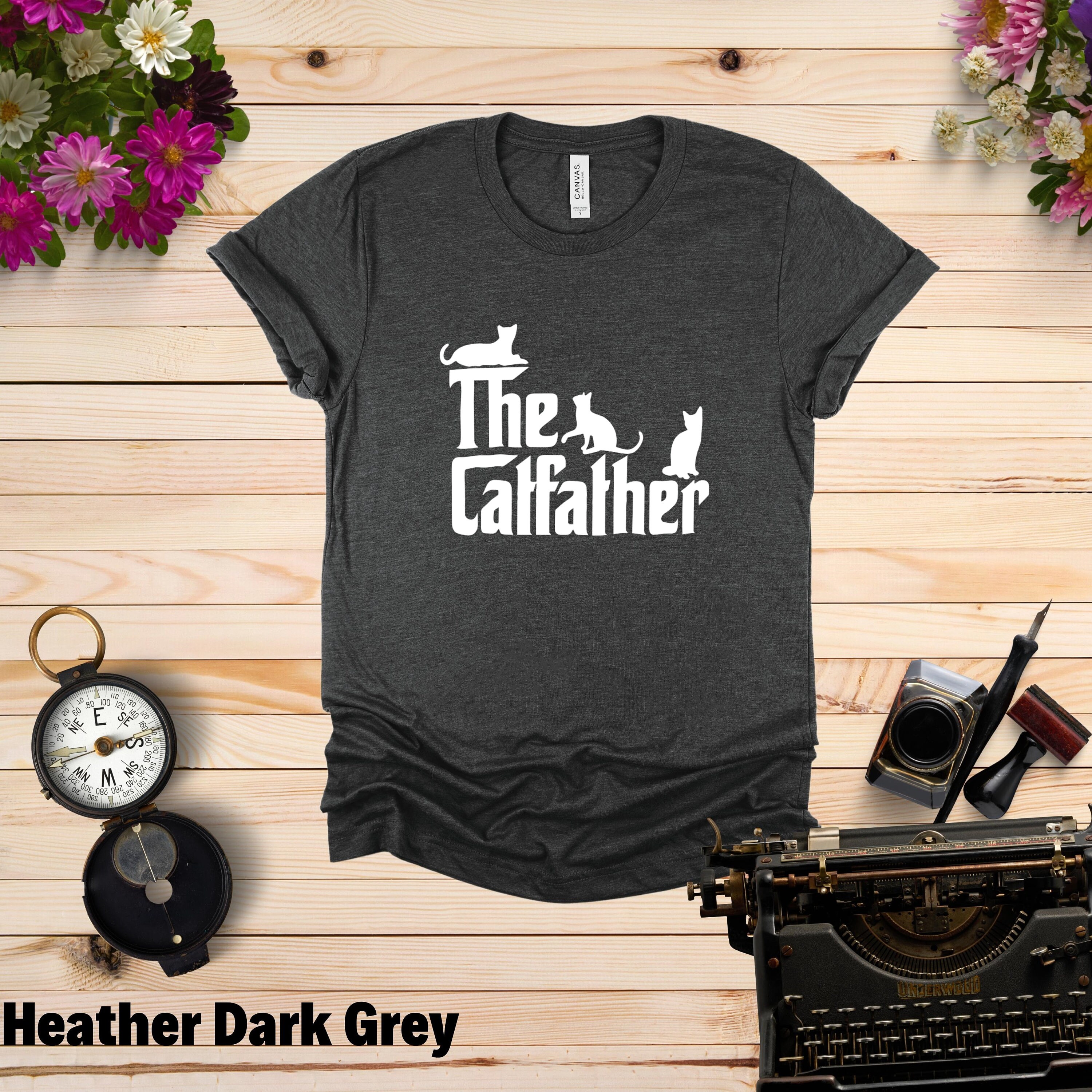 thumbnail image 2 of Father Of Cats Funny Cat Dad T-shirt 2 of 14