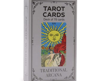 Cartas del Tarot con Libro Guía - Arcanos Tradicionales