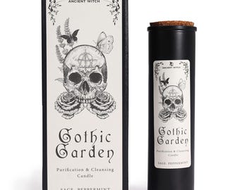 Velas rituales de brujas antiguas - Jardín Gótico