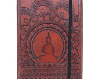 Libreta pequeña con correa - Mandala tibetano
