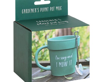 Sexy and I Mow It Pote Taza y Pala Cuchara