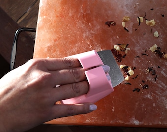 Cepillo de limpieza de bloques de sal del Himalaya