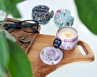 Vela Art Tin - Diseño Surtido - Unicornios - Moonstone