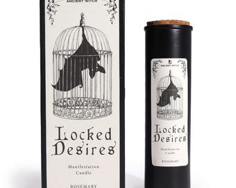 Vela ritual de bruja antigua - Deseos bloqueados