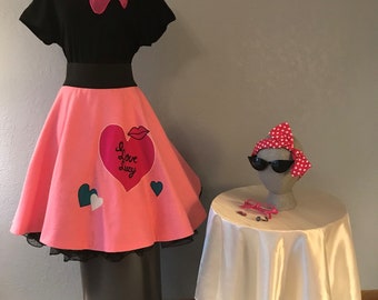 Costume 1950's Sock Hop Woman