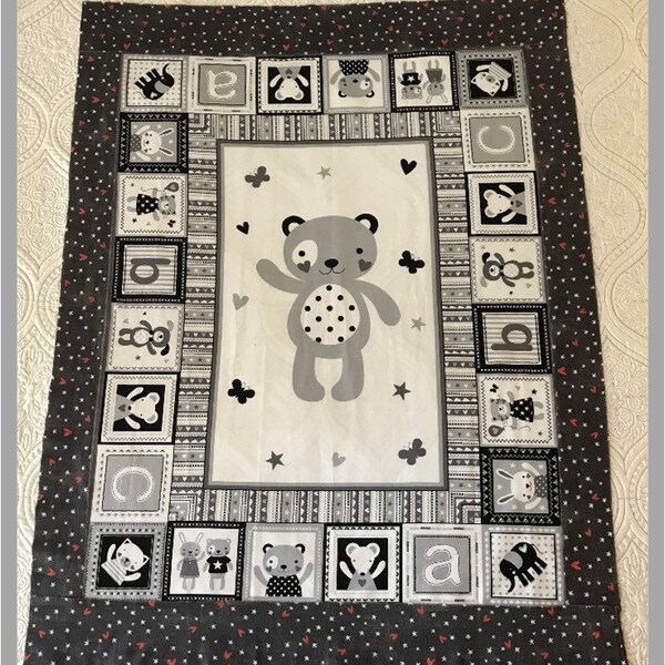 Quilt Kit für Anfänger - Teddybär und Freunde