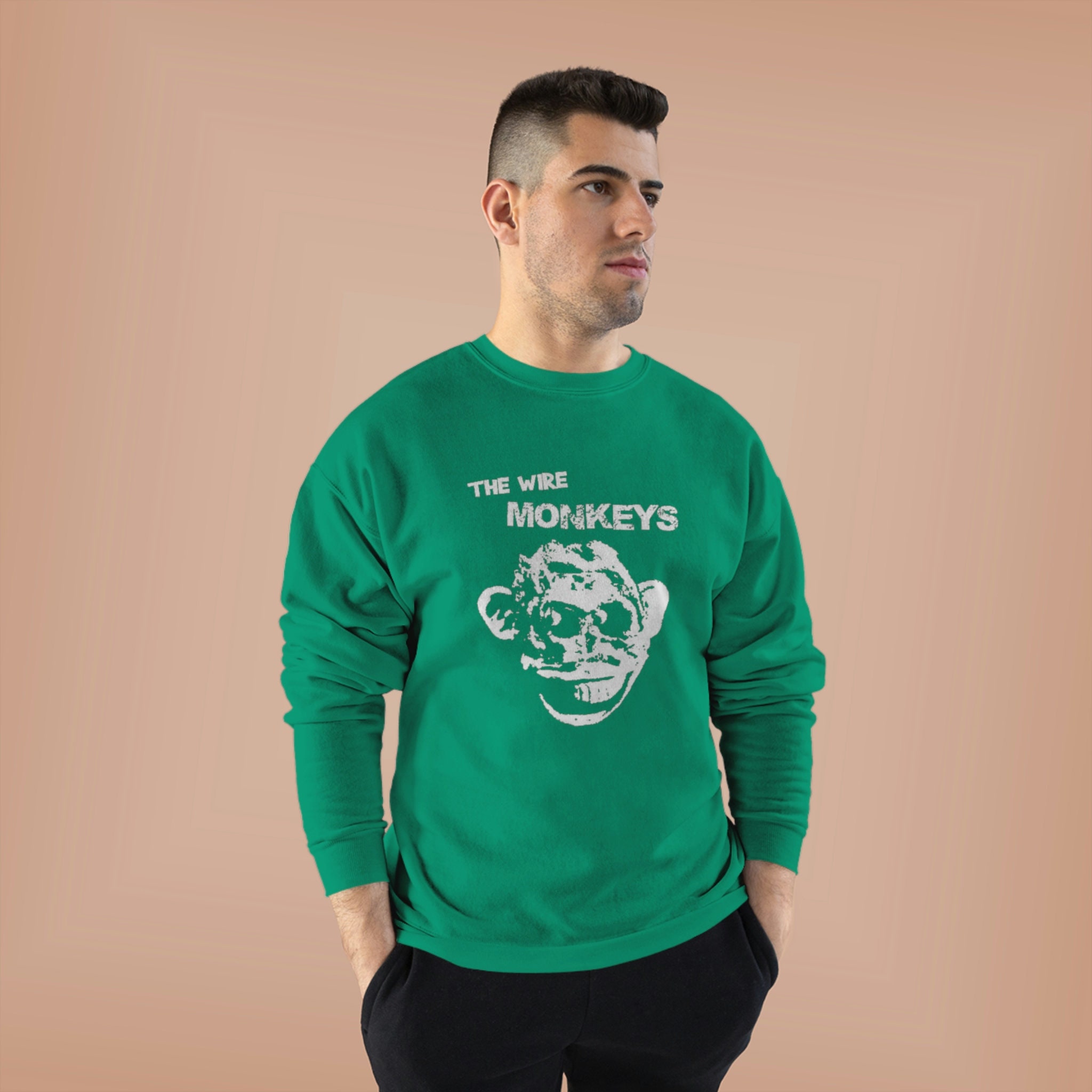 The Wire Monkeys - Unisex Ecosmart® Crewneck Sweatshirt - Etsy