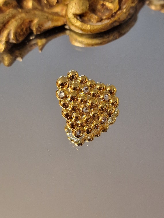 Ysl gold pin - Gem