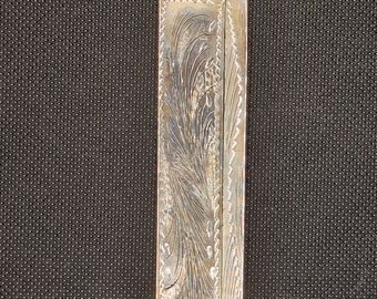 Old comb with silver storage 800 Art Nouveau style / Ancient Comb with silver case 800 Art Nouveau