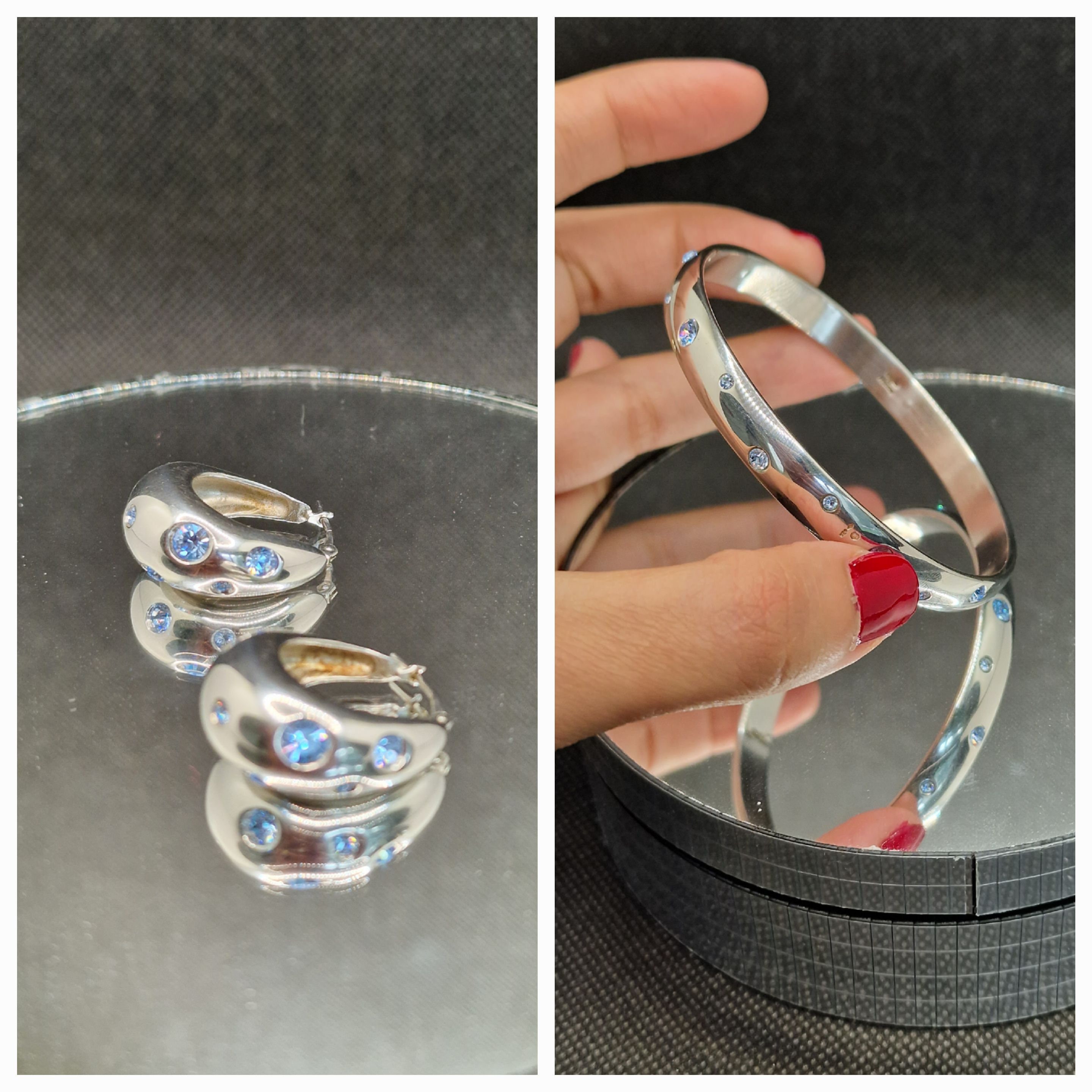 Ysl silver bracelet store