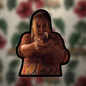 Jennifer Coolidge &quot;These Gays They&#39;re Trying to Murder Me&quot; Bumper, Laptop, Water Sticker & Refrigerator, Car Magnet