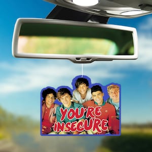 You're Insecure Funny Gift Hanging Air Freshener for Cute Car Decor