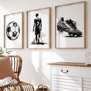 Kids Football Bedroom Etsy UK