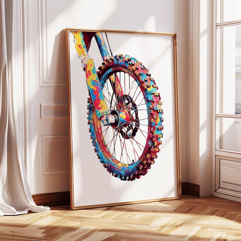 Personalized Motocross Print Bundle: Set of 6 Dirt Bike Posters - Boys ...