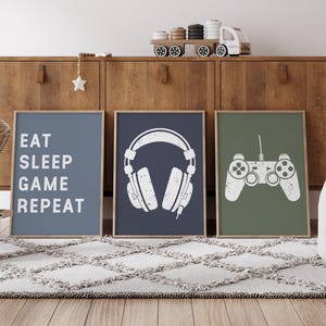 Gaming Poster zum Ausdrucken, Drucke, Gamer Dekor, Gamer Wandkunst, Teen Zimmer Dekor, Jungen Schlafzimmer Dekor, Spielzimmer Poster, Gamer Geschenk, Geschenk für Jungen
