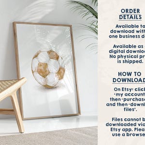 Personalized Girls Soccer Prints, Custom Name Soccer Prints, Girls Bedroom Decor, Soccer Gift for Girls, Soccer Poster, Soccer Wall Art image 8