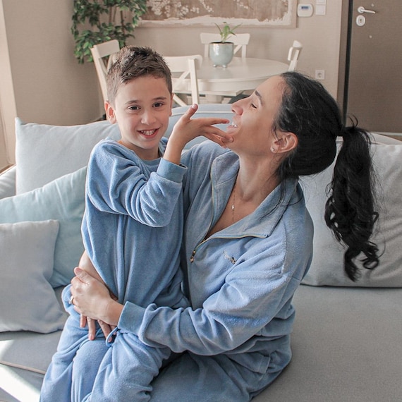 Matching Hoodies Mother And Son Matching Tracksuits Matching