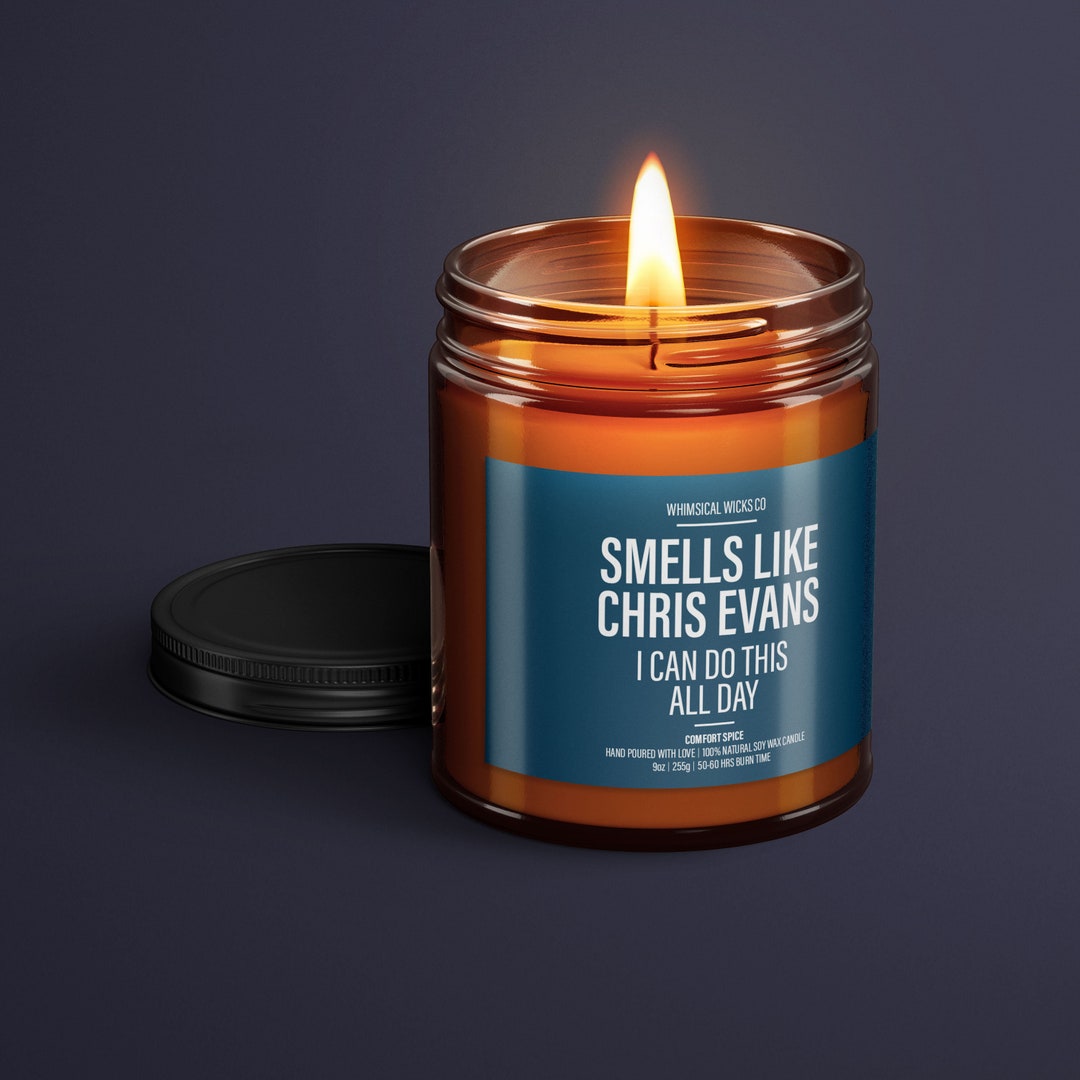 Smells Like Chris Evans Candle Celebrity Candle Movie Quote Fandom