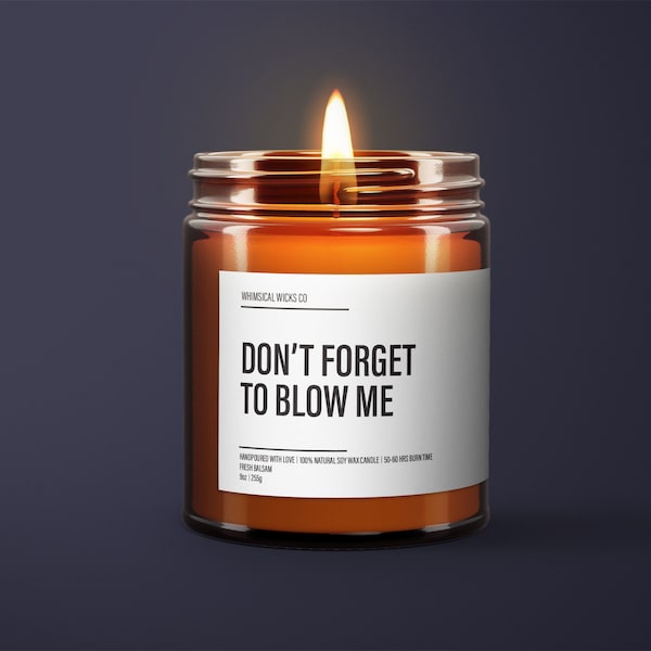 Funny Candle Etsy