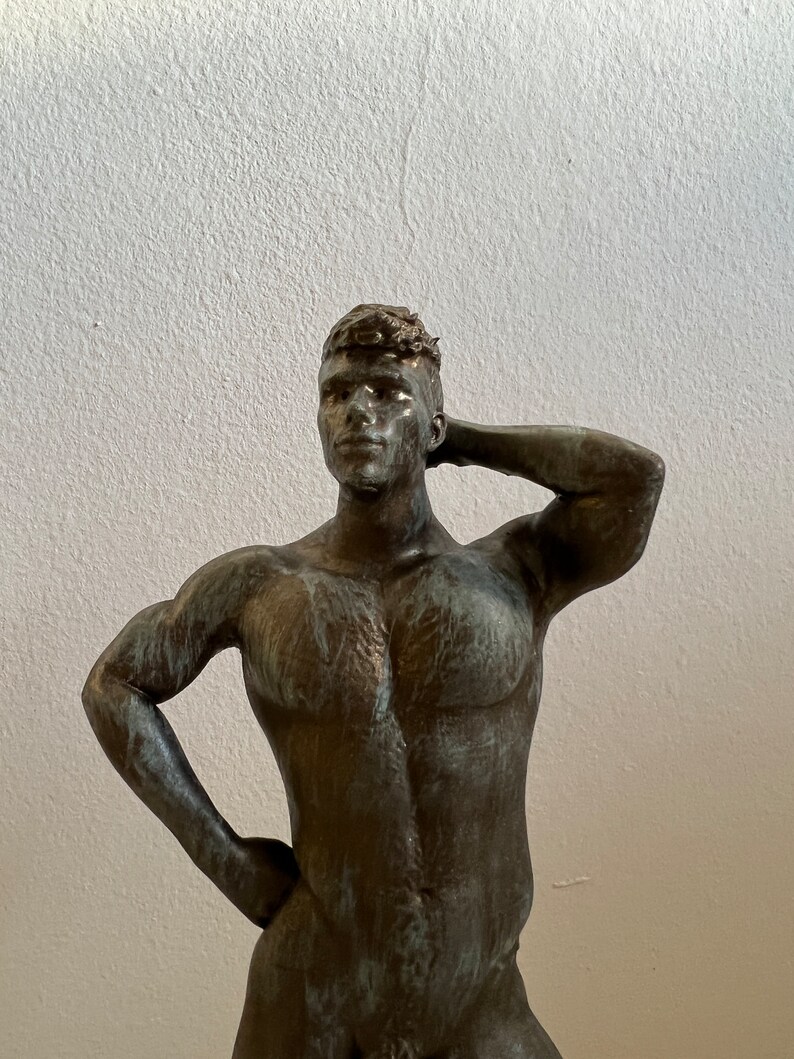 Big Balls Guy Oxide Bronze Etsy Canada