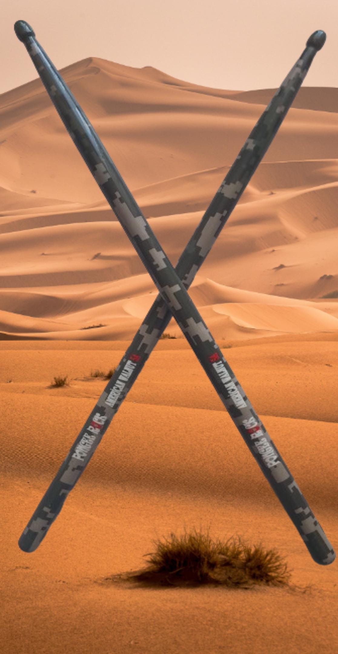 Pongee Rock 5A Unique Stick Cracked Vic Firth American Wood Professional Drum Sticks  Gift Stick Sevgililer Hediyeleri,Camouflage SOLDIER
