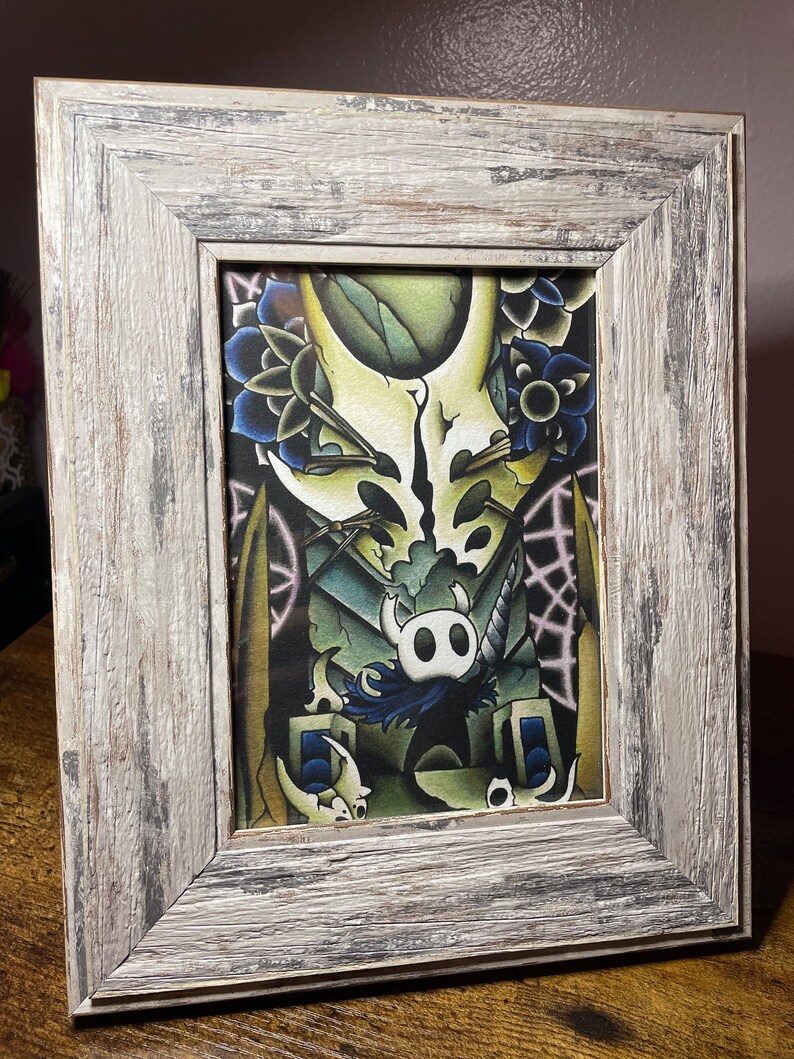 Ethereal Hollow Knight: Exquisite Art Print of Original Illustration - Etsy
