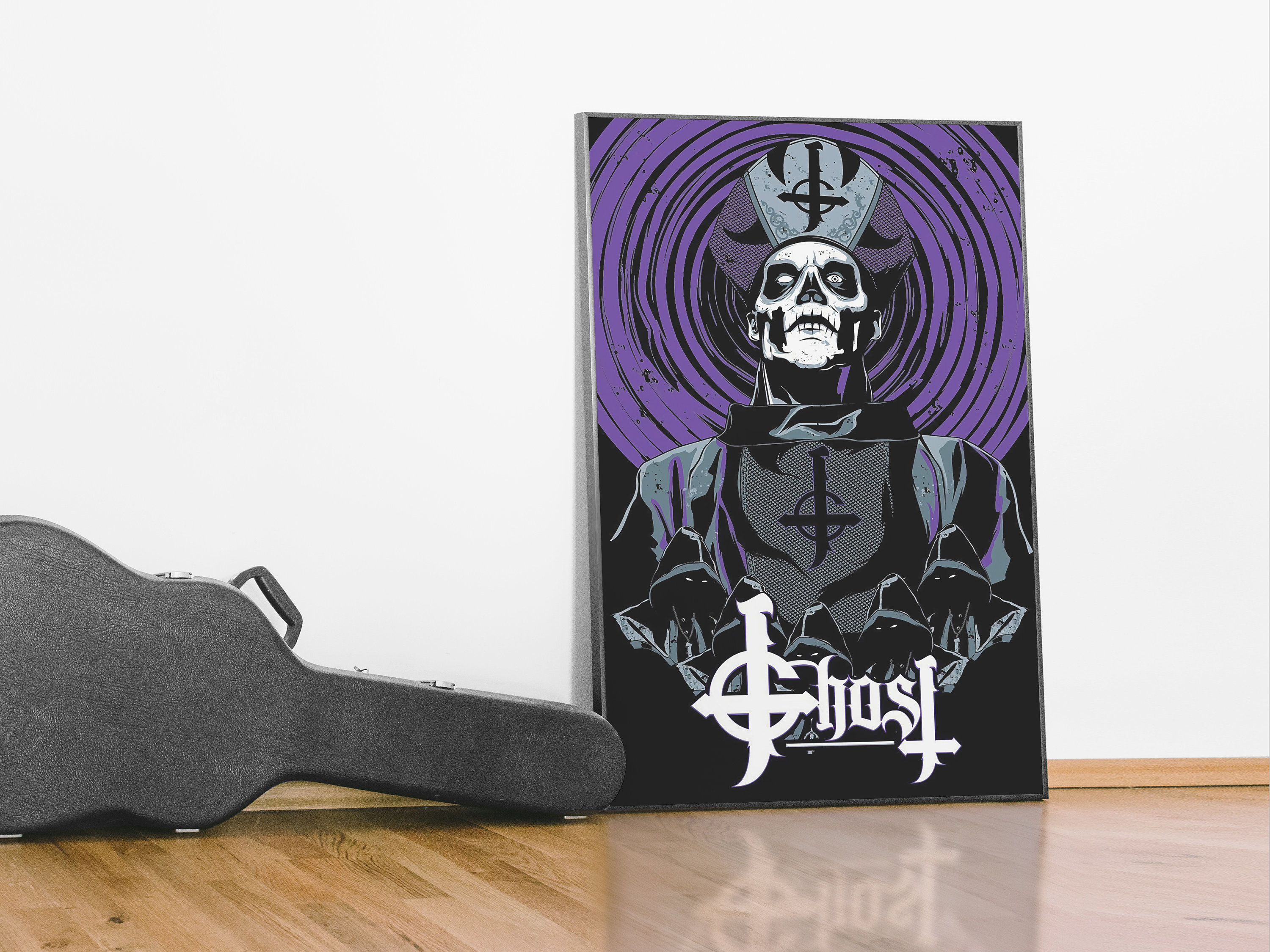 Discover Ghost Poster | Ghost Music Poster | Ghost Vintage Poster | Vintage Music Poster | Ghost B.C. Poster | Metal Music Poster | Ghost Poster Gift