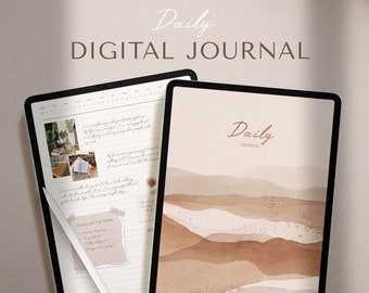 Digital Journal | Digital Notebook | GoodNotes Notebook | iPad Notebook | GoodNotes Journal | Digital Diary | Student Notebook | Notability