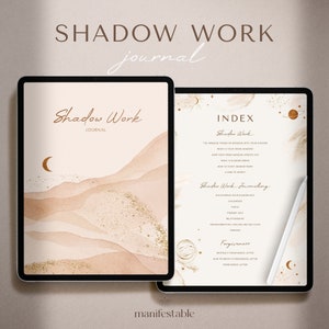 Shadow Work Journal Healing Journal Mental Health Anxiety Journal Therapy Journal Inner Child Healing Spiritual Journal for iPad image 1