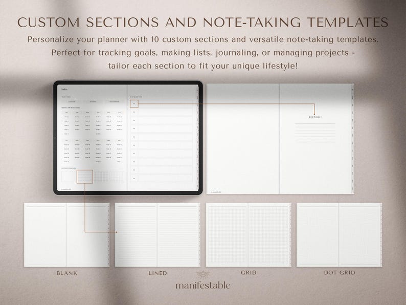 2026 digital planner, weekly planner, monthly planner, daily planner, GoodNotes planner, Notability planner, iPad planner, minimalist digital planner, aesthetic planner, hyperlinked PDF planner, productivity planner, goal planner, wellness planner, landscape layout, Monday start, Sunday start, tablet planner, time-blocking planner, student planner, planner for professionals, open book design, clean modern layout, ADHD planner, digital life planner, digital agenda, all-in-one planner 2026