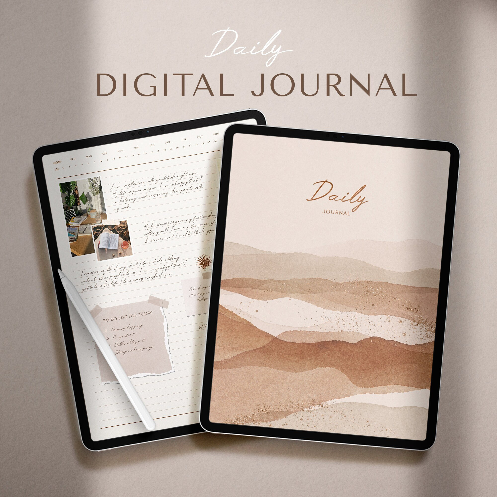 Digital Journal | Digital Notebook | Goodnotes Notebook | iPad Notebook ...