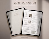 2026 Digital Planner, Minimalist Planner, Goodnotes Planner, iPad Planner 2026, Daily Planner, Weekly Planner, Monthly Planner, 2026 Planner
