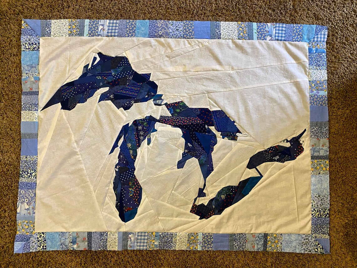 Lks Ama Patterns Great Lakes Quilt Pattern | Foundation Paper Piecing (PDF Pattern) - Etsy