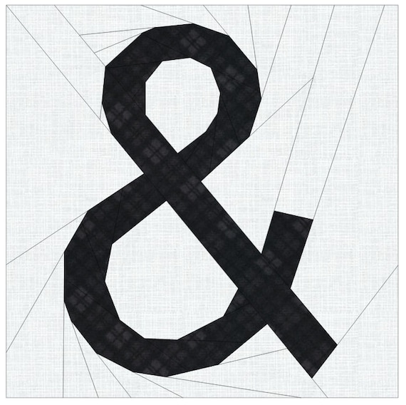 Ampersand Quilt Pattern Ampersand Quilt Pattern