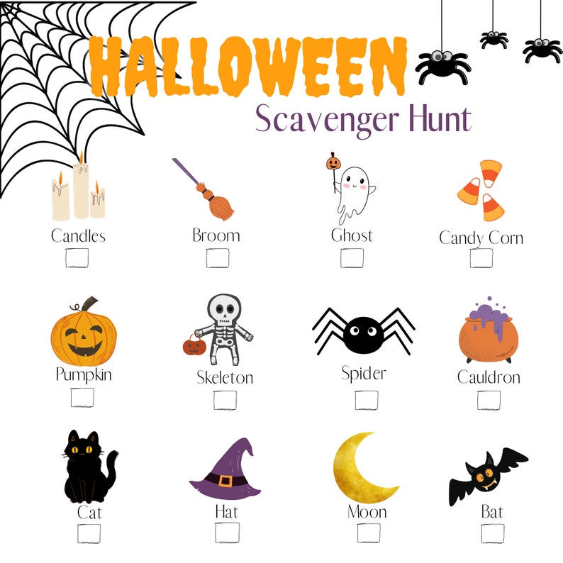 Printable Halloween Scavenger Hunt Game As Is Etsy printable-halloween-scavenger-hunt-game-as-is-etsy