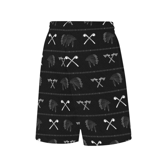 Native Basketball Shorts With Pockets Etsy