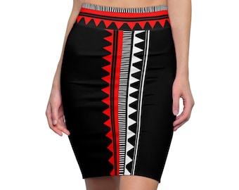 Native Women's Pencil Skirt