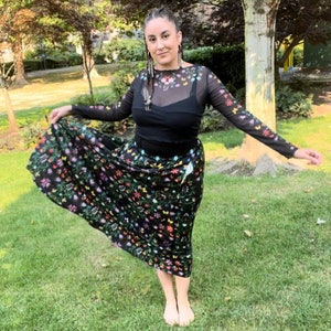 Native Women&#39;s Maxi Skirts With Lining