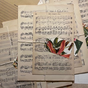 Vintage Music Sheets Bundle