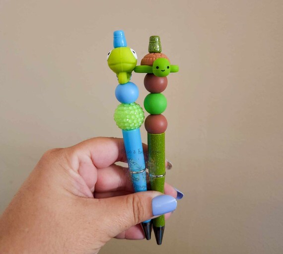 Chameleon Pen Turtle Pen Cute Animal Pens Chameleons Turtles 3D Animals 3D Chameleon 3D Turtle Cute Animals Etsy