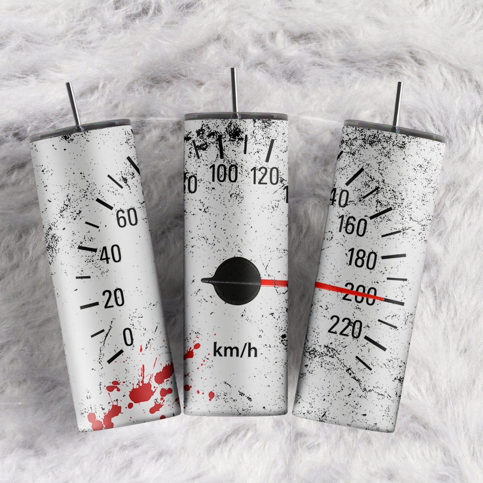 Car Speedometer Driving Racing Race Black Red Splatter Etsy