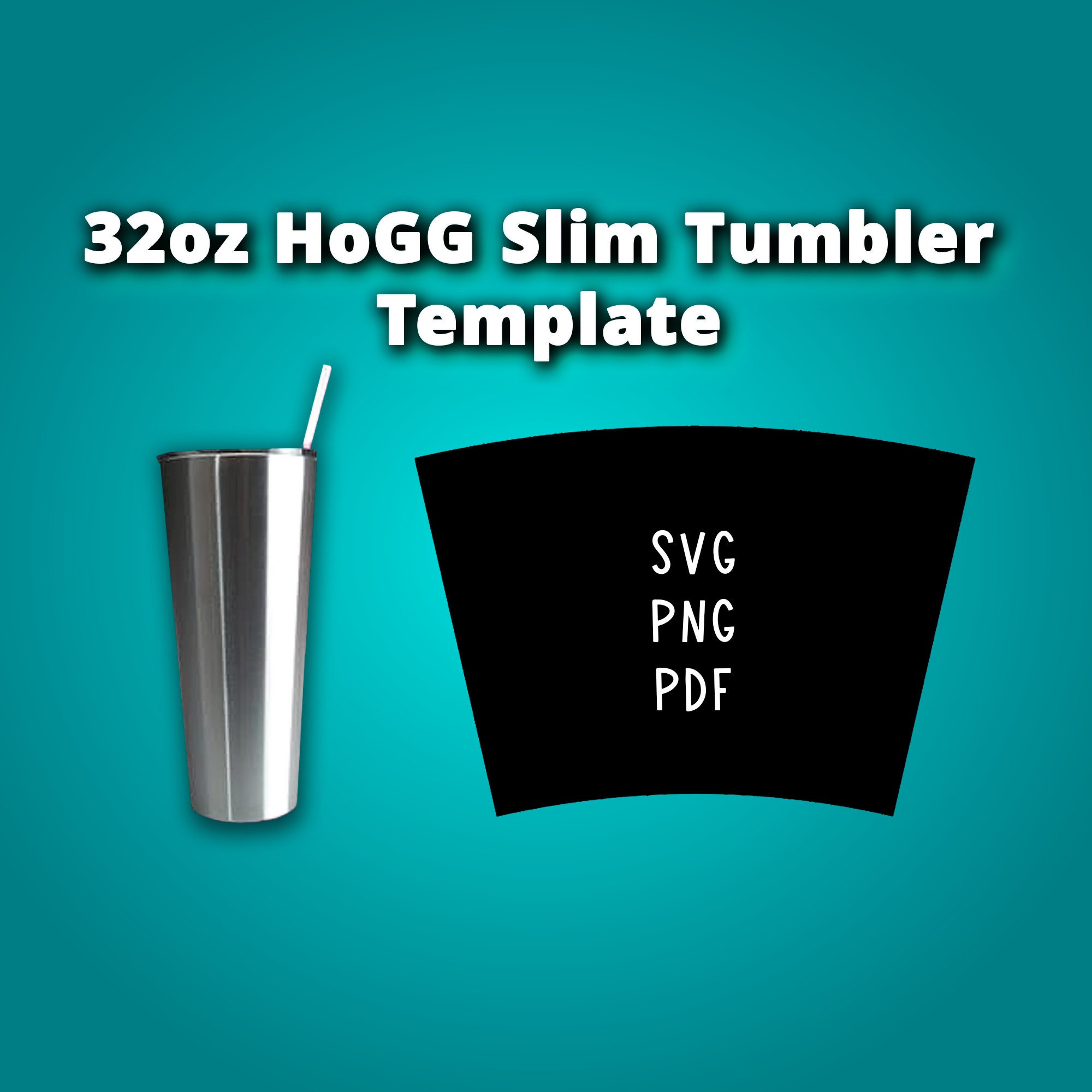 20n Oz Slim Hogg Sublimation Tumbler coffee & Murder 