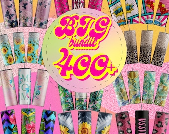 BIG Design bundle 20oz skinny tumbler sublimation png 400+ tumbler sublimation designs tumbler wrap bundle png tumbler design Сommercial use
