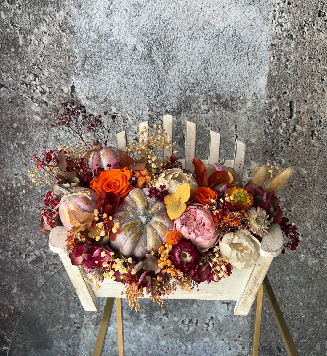 Large Fall Centerpiece, Fall Table Centerpiece, Thanksgiving Decor ...