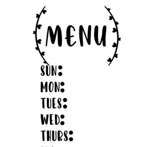 Menú