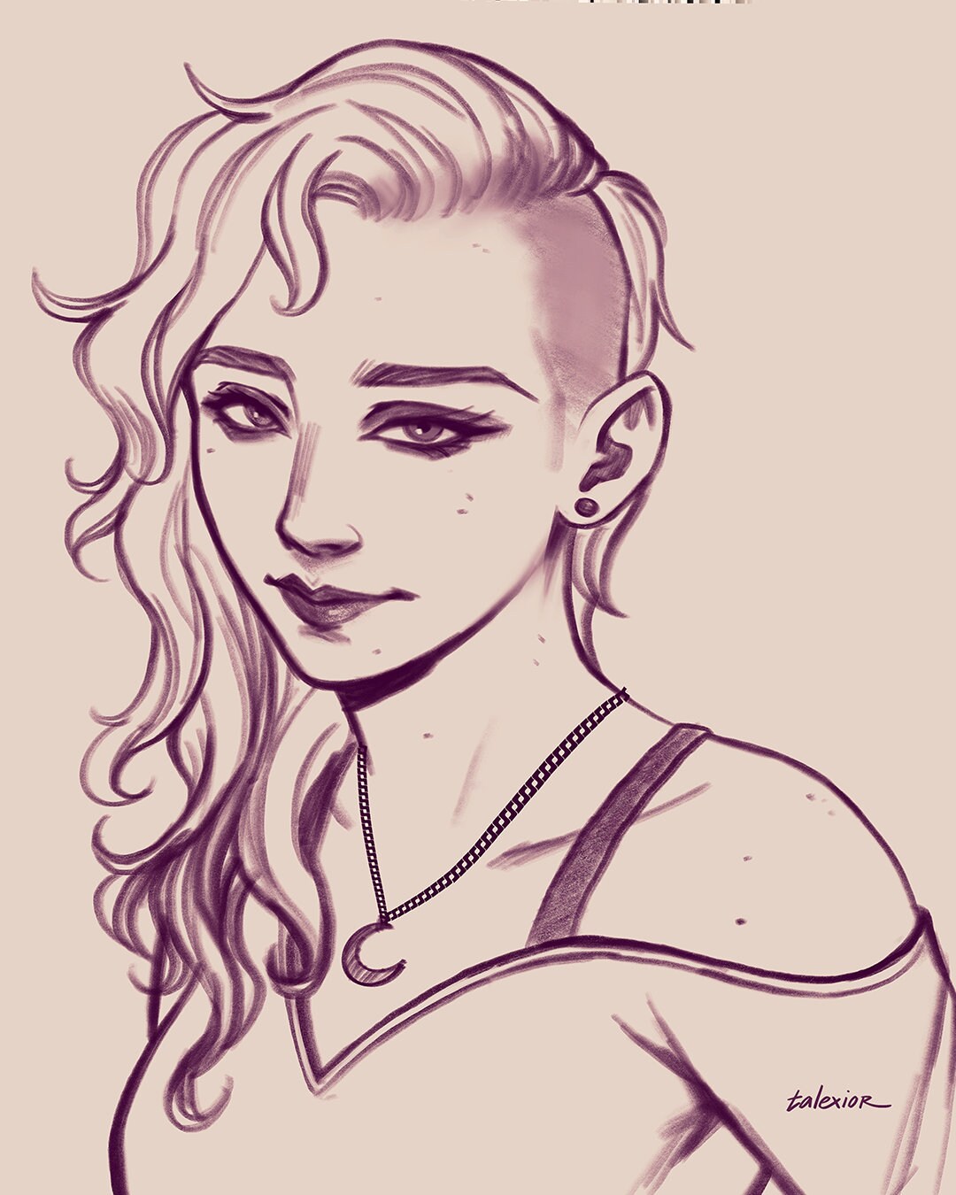 Character Sketch Commission Portrait D&D, Fantasy, Sci-fi and More - Etsy