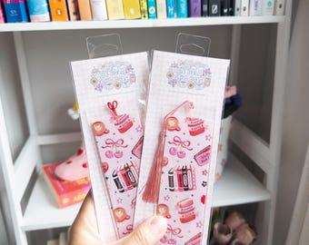 Coquette Romance Girlie Acrylic Bookmark