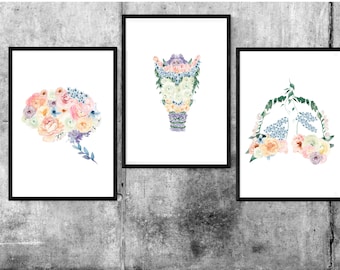 Anatomia dei fiori / Download digitali / File JPG 8x10
