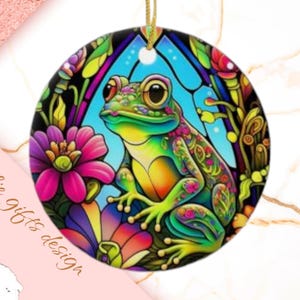 Frog Ornament, Custom Frog Ornament, Frog Gift, Frog Christmas,  rustic wood ornament, Frog lover gift, frog ornament gift, frog tree de 400