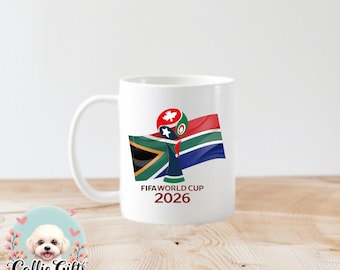 world cup 2026 mug, world cup lover, soccer lover, world cup mug, themed mug, soccer fan, Usa Mexico Canada world cup, South Africa world cu